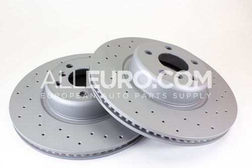 Zimmermann Two Piece Front Disc Brake Rotor 34106880072